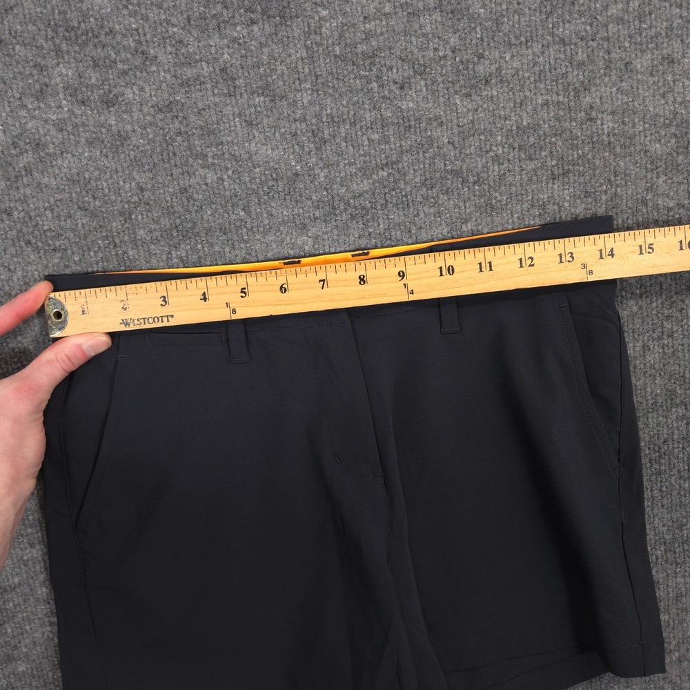 Macade Golf Flex Shorts Womens 36 Small Black Slim Fit Performance Stretch NEW - Picture 4 of 12